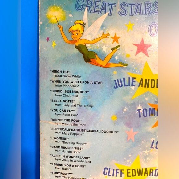 WALT DISNEY’S VTG 1967 HAPPIEST SONGS DISNEYLAND VINYL RECORD by GULF GA… - Picture 12 of 16